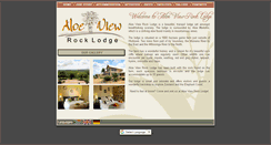 Desktop Screenshot of aloeviewlodge.co.za