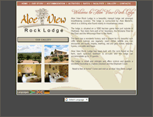 Tablet Screenshot of aloeviewlodge.co.za